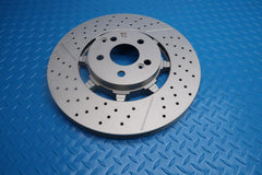 Mercedes E63 AMG S rear brake disc rotor 1pc TopEuro #12925