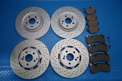 Mercedes Gt53 Amg front rear brake pads & rotors TopEuro #12929