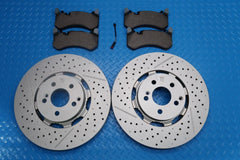 Mercedes Gt53 E63 C63 Cls63 Amg front brake pads & rotors TopEuro #12931