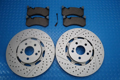 Mercedes Gt53 E63 C63 Cls63 Amg front brake pads & rotors TopEuro #12931