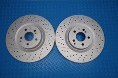 Mercedes Gt53 Amg rear brake disc rotors 2pcs TopEuro #12935