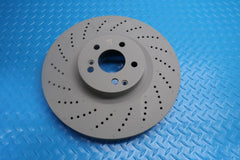 Mercedes Benz C63 Amg front brake disk rotor 1pc TopEuro #12944