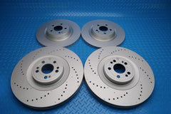 Mercedes Gle53 Amg front & rear brake disc rotors TopEuro #12952