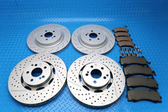Mercedes Gt front rear brake pads & rotors TopEuro #12962