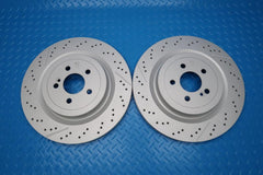 Mercedes Gt C63 Sl63 Sl65 rear brake disc rotors TopEuro #12968