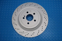 Mercedes Gt C63 Sl63 Sl65 rear brake disc rotor 1pc TopEuro #12969
