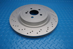 Mercedes Gt C63 Sl63 Sl65 rear brake disc rotor 1pc TopEuro #12969