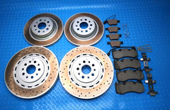 Maserati Levante front rear brake pads rotors TopEuro #13104