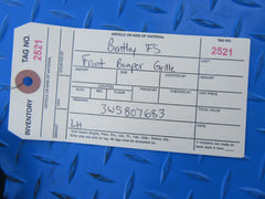 Bentley Continental Flying Spur left front bumper grille #2521
