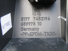 Rolls Royce Cullinan right rocker panel end cap trim #2514