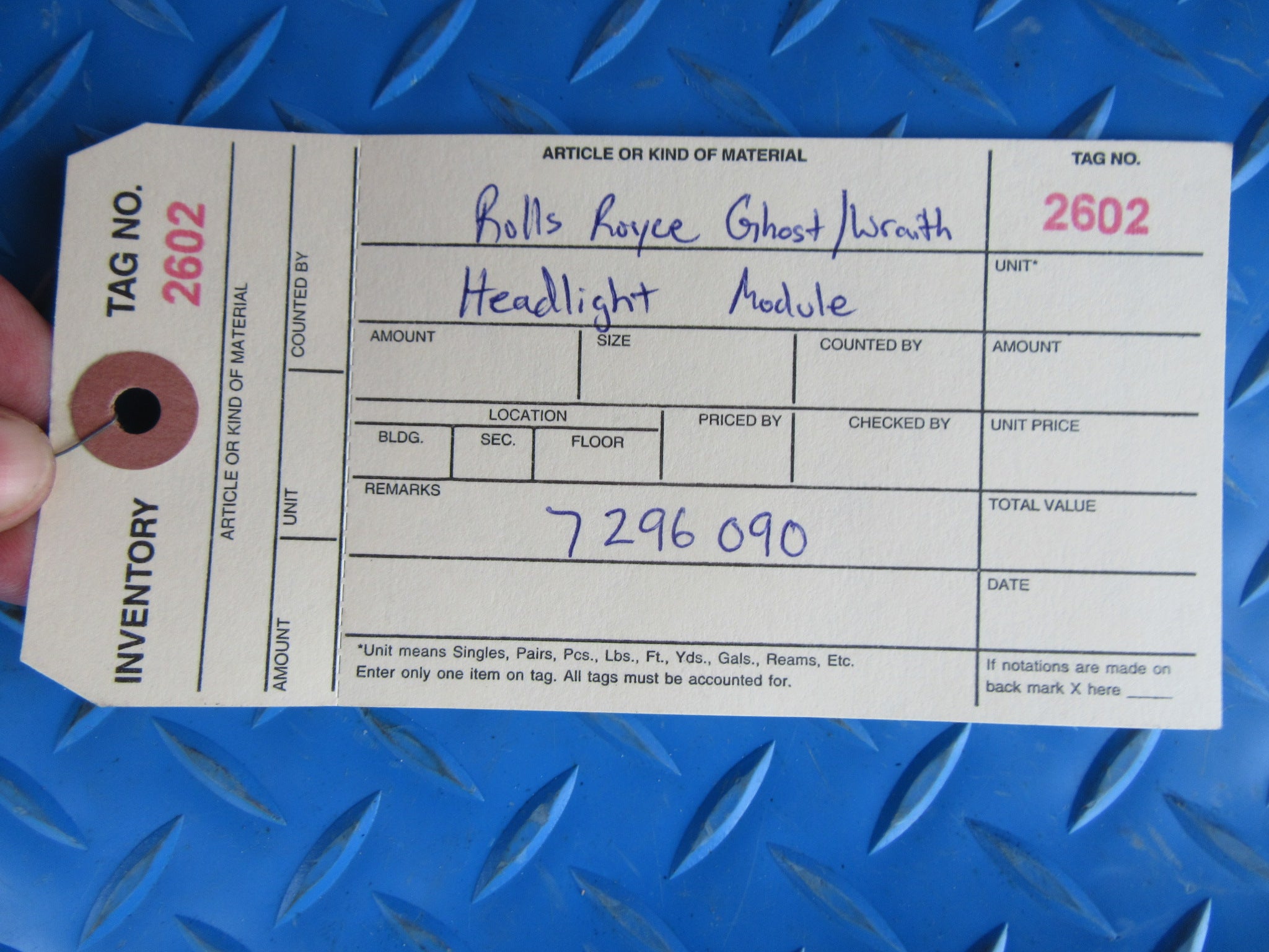 Rolls Royce Ghost Wraith headlight ballast module #2602