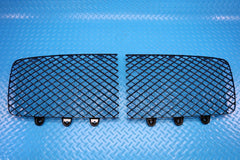 Bentley Gt Gtc front black radiator grille inserts left & right #12451