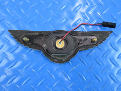 Bentley Continental GT GTC rear trunk red B emblem wings badge #2480