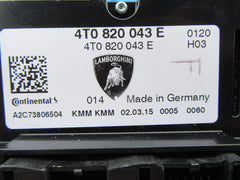 Lamborghini Huracan AC heater temperature control switch #2449