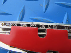 Bentley Continental GT GTC right fender chrome trim #2459