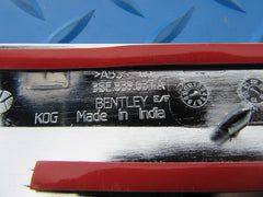 Bentley Continental Flying Spur left rear quarter panel chrome trim #2458