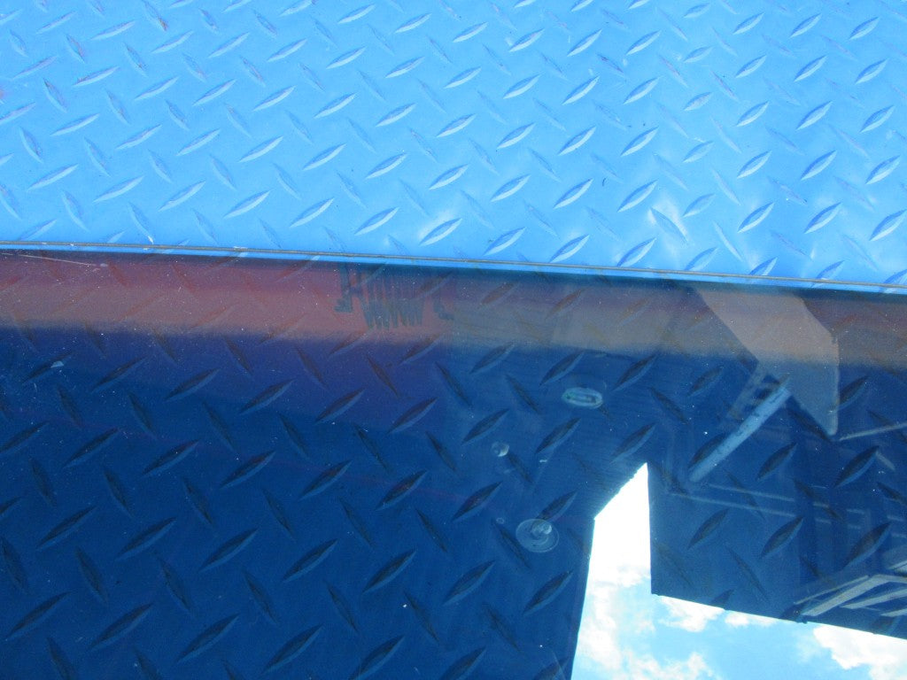 Bentley Continental Flying Spur right rear door window glass #0801