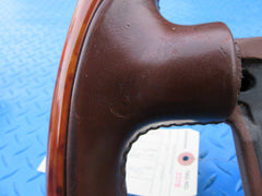 Bentley Continental Flying Spur GT GTC brown wood steering wheel #2378