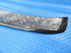 Bentley Bentayga front bumper lower spoiler carbon fiber #2386