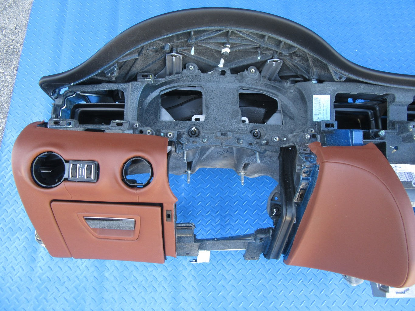 Maserati Quattroporte dash dashboard brown #0792