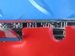 Bentley Continental GT GTC left fender chrome trim #2340