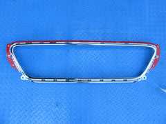 Bentley Continental GT GTC rear bumper license plate chrome trim #2319