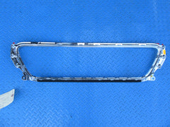 Bentley Continental GT GTC rear bumper license plate chrome trim #2319