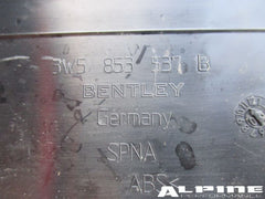 Bentley Continental Flying Spur left Front door sill trim emblem plate