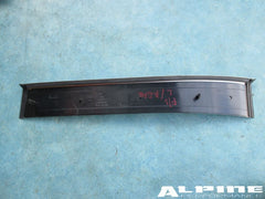 Bentley Continental Flying Spur left rear door sill trim emblem plate #2