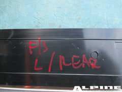 Bentley Continental Flying Spur left rear door sill trim emblem plate #2