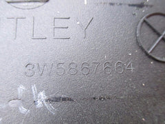 Bentley Flying Spur right B pillar panel trim molding black