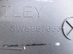 Bentley Flying Spur left B pillar panel trim molding black