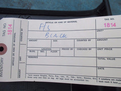 Bentley Flying Spur left B pillar panel trim molding black