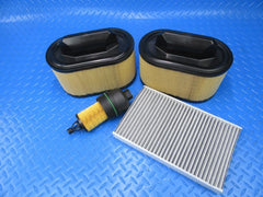 Maserati Ghibli Quattroporte Levante engine oil air cabin pollen filters #7796