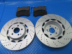 Mercedes S63 S65 Amg W222 front brake pads and rotors TopEuro #7305
