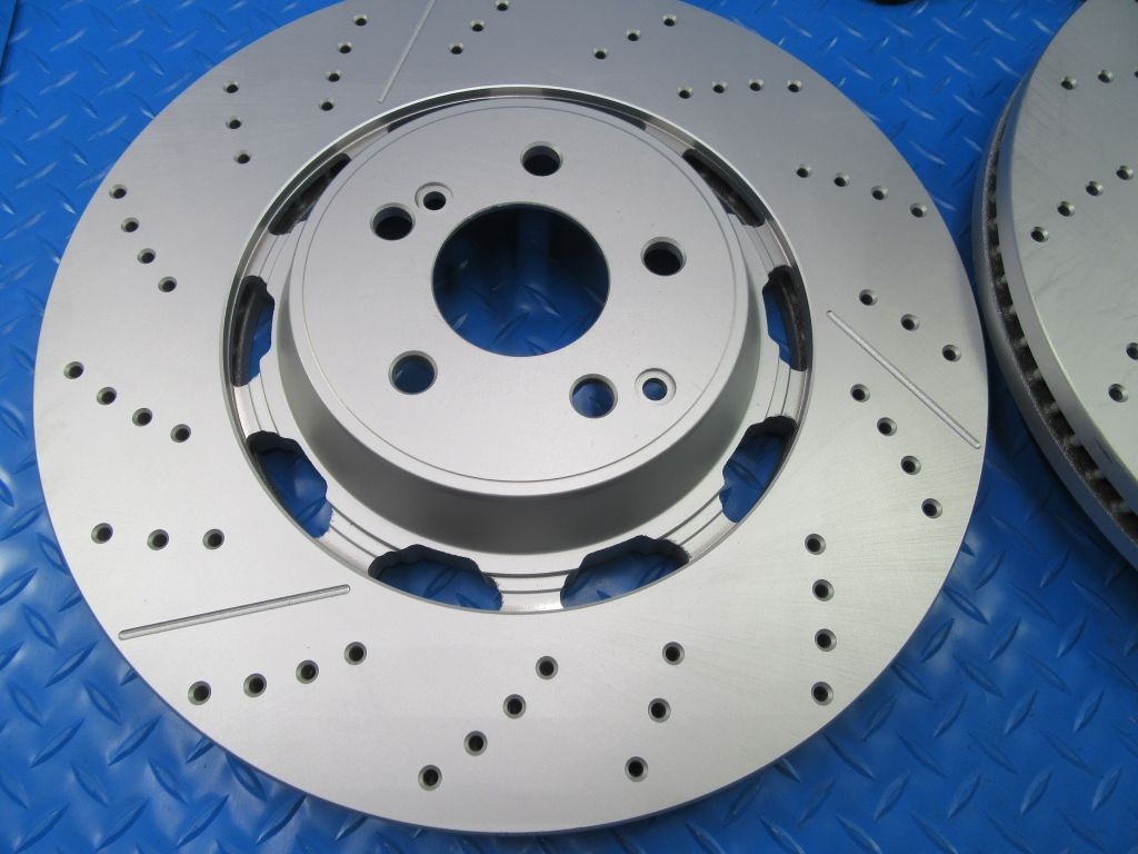 Mercedes E63 Amg S front brake pads rotors TopEuro #12013