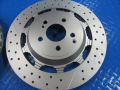 Mercedes W222 S63 S65 Amg rear brake rotors x2pcs TopEuro #7311