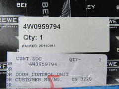 Bentley Continental Flying Spur right rear door control module #0708