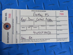 Bentley Continental Flying Spur right rear door control module #0708