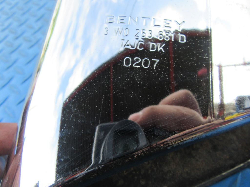 Bentley Continental Flying Spur GT GTC left exhaust tip #1139