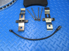 Maserati Ghibli S Sq4 Quattroporte front rear brake pads & rotors LOW DUST #7345 14-16