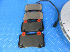 Maserati Ghibli S Sq4 Quattroporte front rear brake pads & rotors LOW DUST #7345 14-16