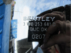 Bentley Continental Flying Spur GT GTC left exhaust tip #1139