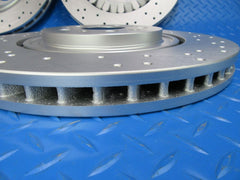 Maserati Ghibli S Sq4 Quattroporte front rear brake rotors FREE OIL FILTER #7344