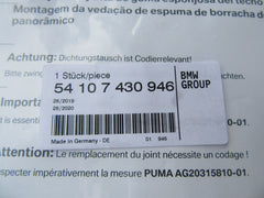 Rolls Royce Ghost Cullinan sunroof surround seal gasket #0679