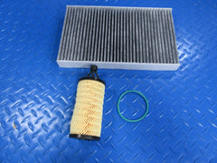 Maserati Ghibli Quattroporte V6 3.0 engine oil cabin pollen filter #6722