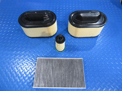 Maserati Ghibli Quattroporte Levante engine oil air cabin pollen filters #6721