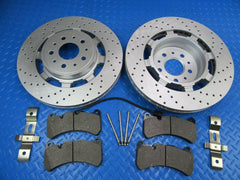 Maserati GranTurismo Gt Quattroporte front brake pads & rotors TopEuro #7793