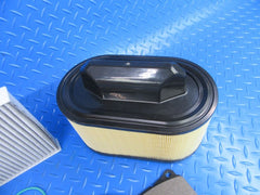 Maserati Ghibli front rear brake pads +4 filter set 2017-24 #7072