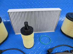 Maserati Ghibli front rear brake pads +4 filter set 2017-24 #7072